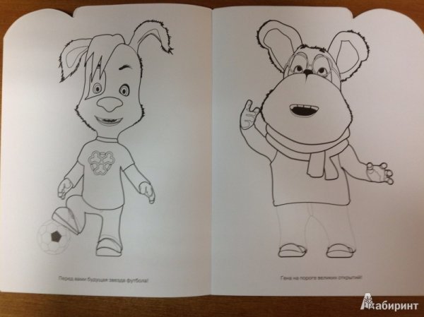 Барбоскины раскраски цветные