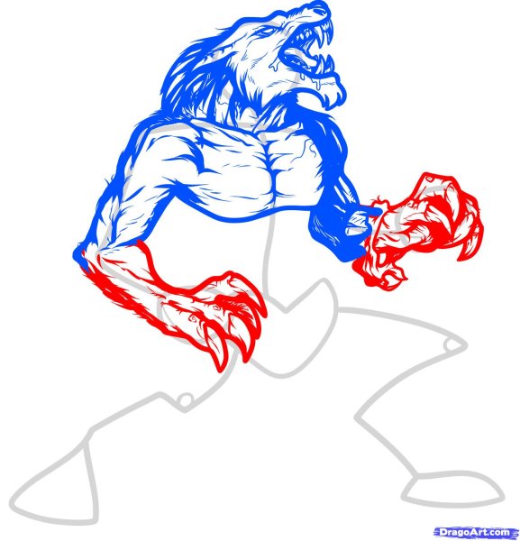 Оборотень скетч