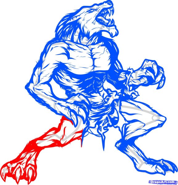 Референсы оборотней для рисования