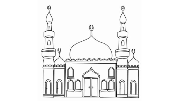 Мечеть для рисования