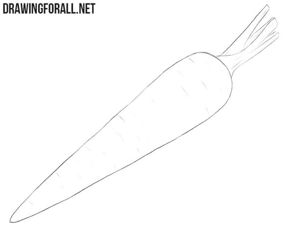 Морковка для рисования