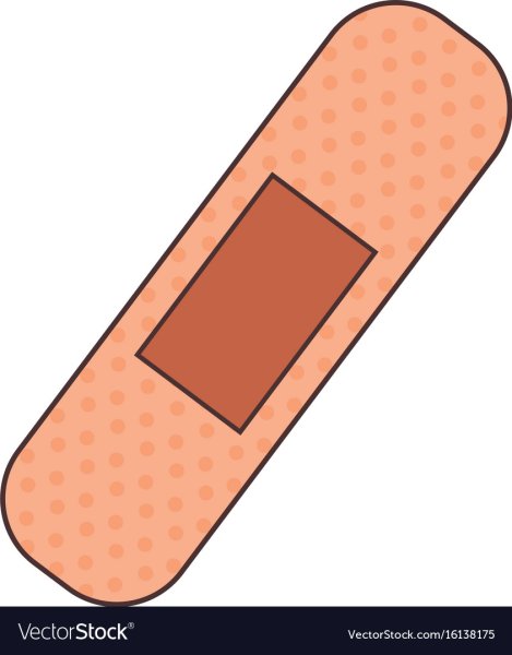 Пластырь нарисованный
