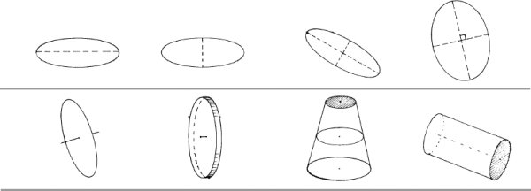 Рисунок из эллипсов