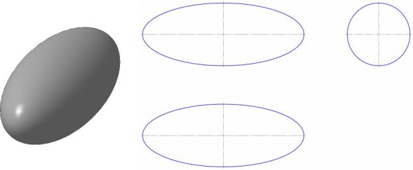 Объемный овал