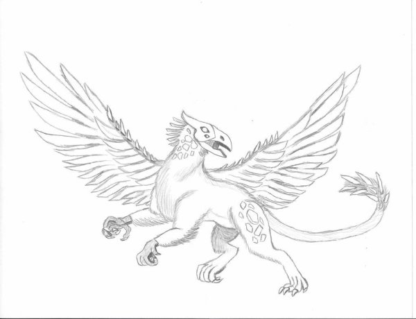 Раскраски грифона АРК