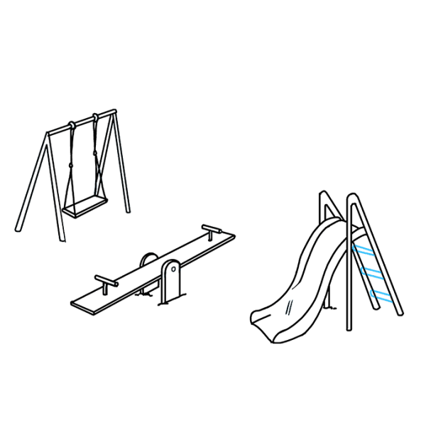 Площадка карандашом