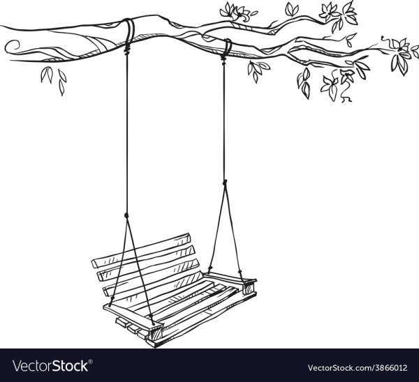 Эскиз качели