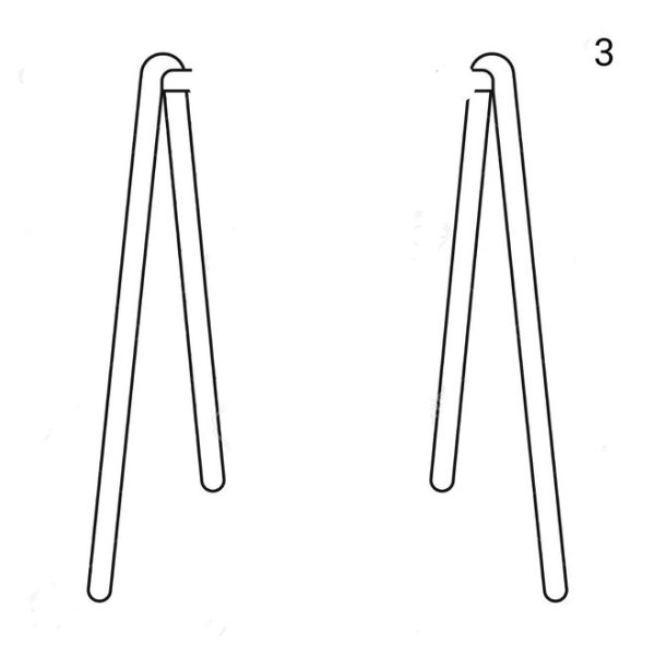 Качели карандашом