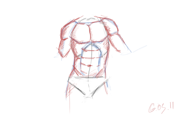 Торс референс