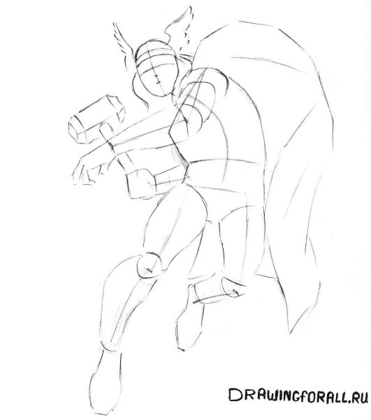 Нарисовать тора поэтапно