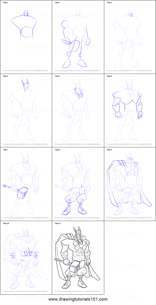 Тор поэтапное рисование