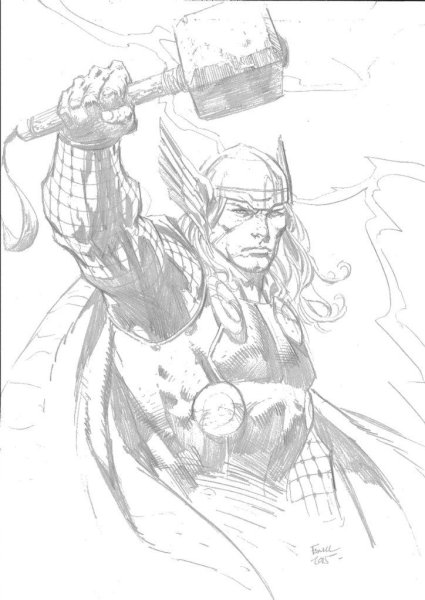 Тор карандашом