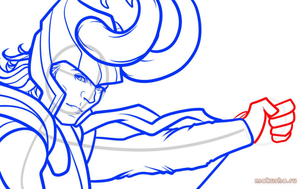 Нарисовать легко и поэтапно Марвел