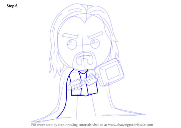 Как нарисовать сестру тора