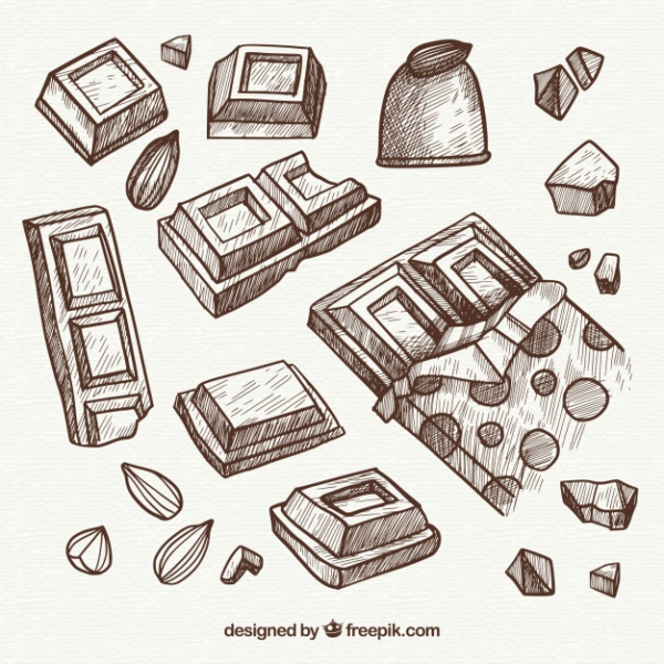 Набросок шоколадки
