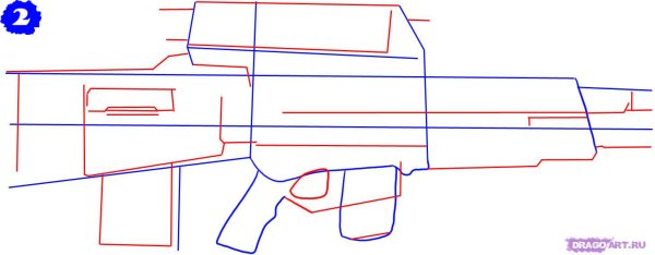 Ружье поэтапно