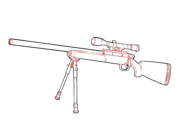 Ружье для рисования