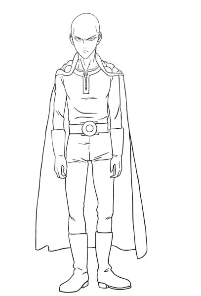 Сайтама во весь рост