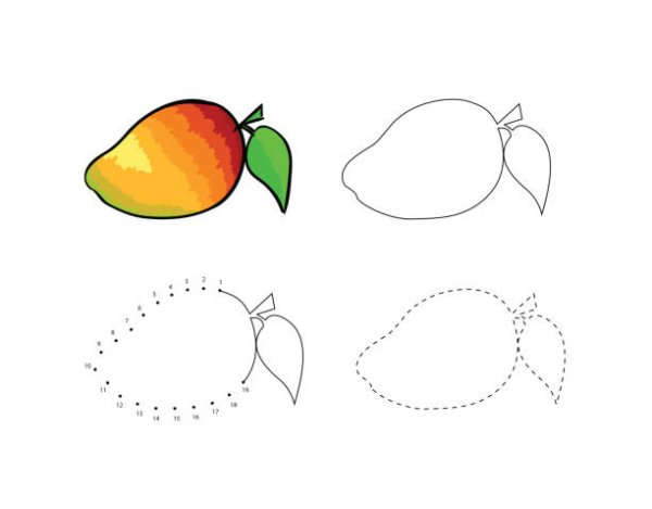 Аппликация манго