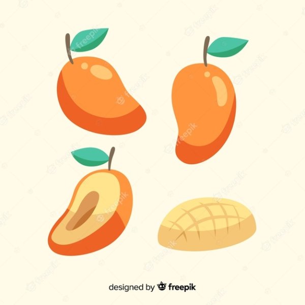 Манго рисунок