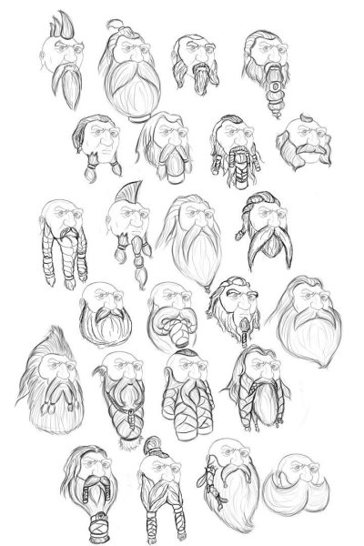 Борода скетч