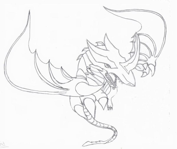 Раскраски бакуган Драго