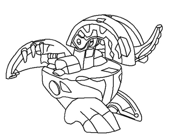 Бакуган Дикие Скричеры