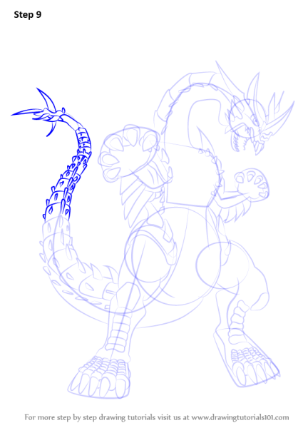 Гидраноид бакуган раскраска