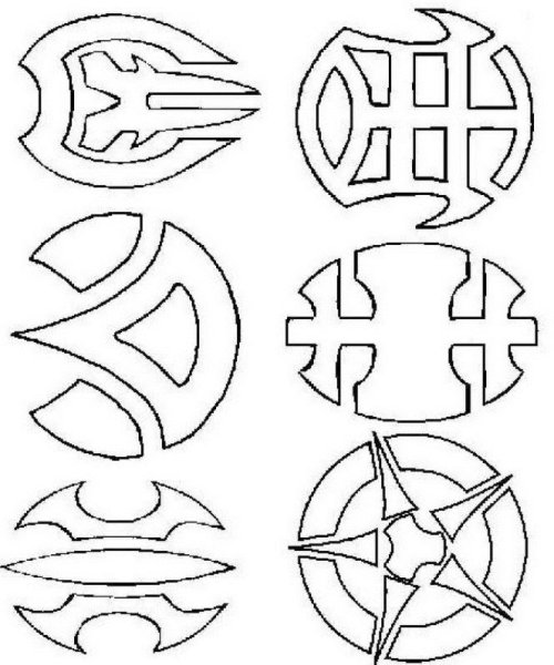 Символ Даркус бакуганов