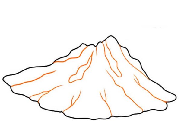 Лава нарисовать поэтапно