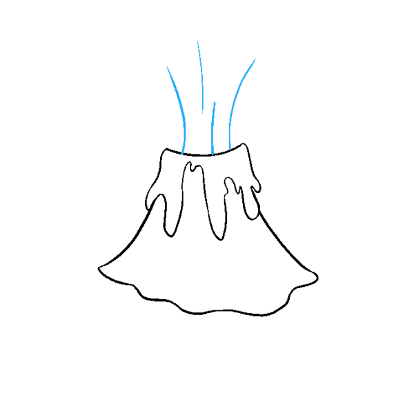 Извержение вулкана