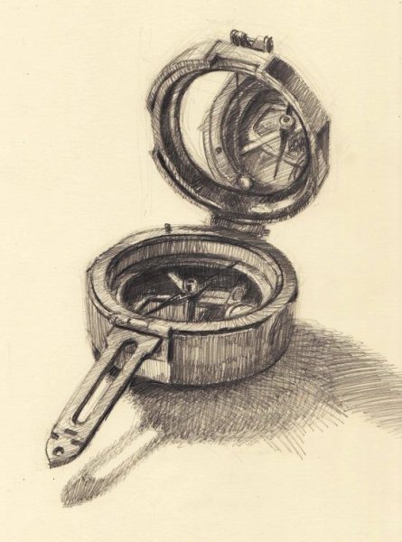 Компас рисунок