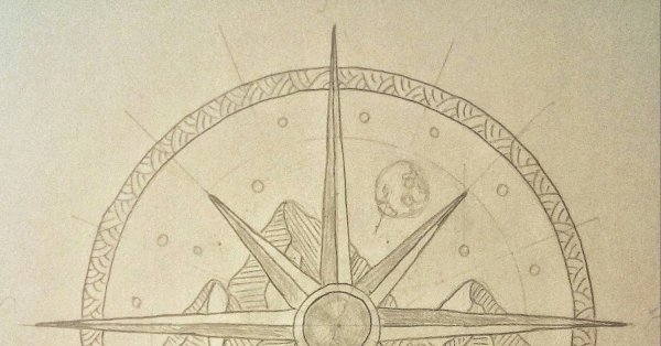 Графическое изображение компаса