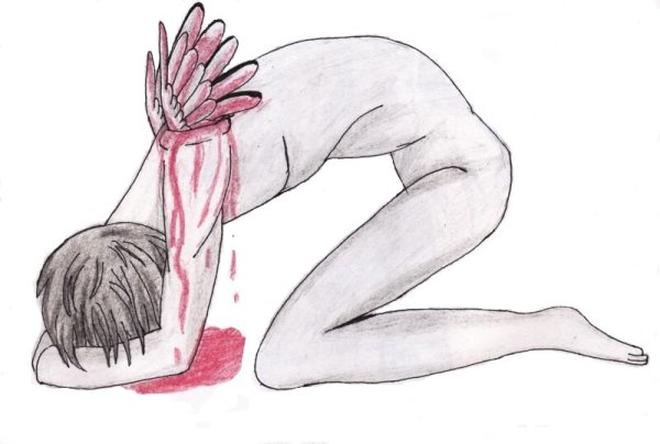 Позы для рисования боль