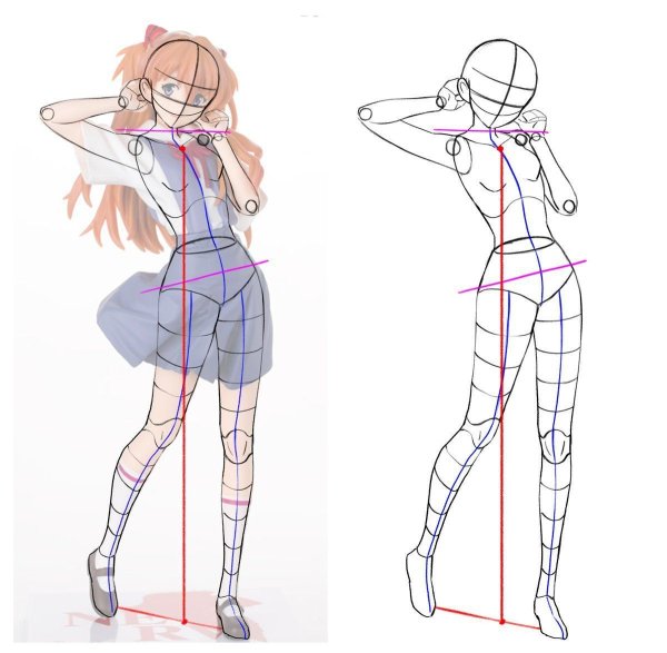 Позы для рисования