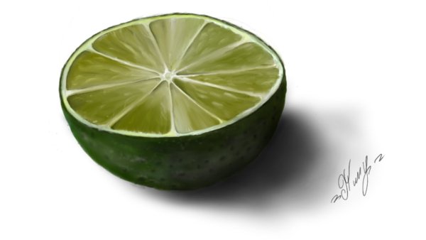 Как нарисовать лайм