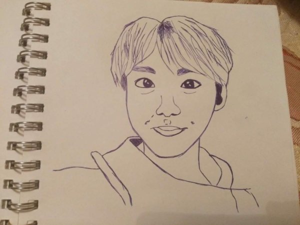 Срисовка БТС легко для детей