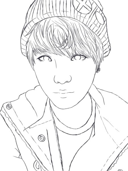 Рисунки БТС Шуга