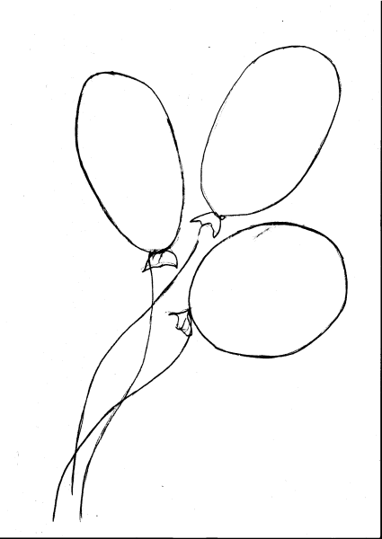 Воздушный шарик пластилинография