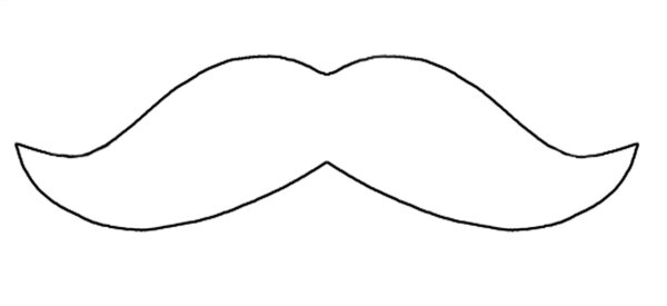 Рисунок Усатый месяц