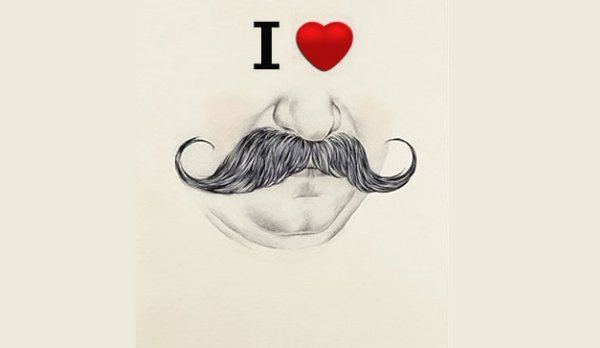 Карандашные усы