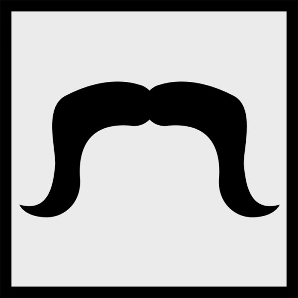 Усы рисовать