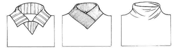 Воротник набросок