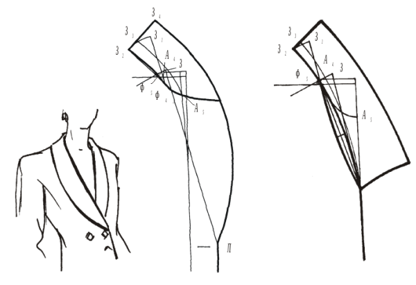 Воротник апаш построение