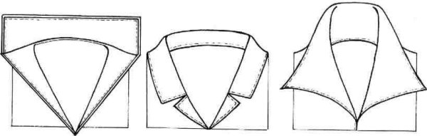 Эскиз воротника