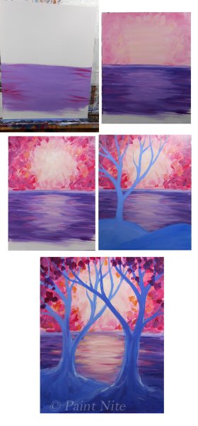 Последовательность рисования натюрморта акварелью