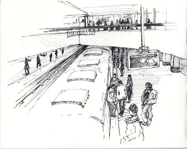 Метро скетч