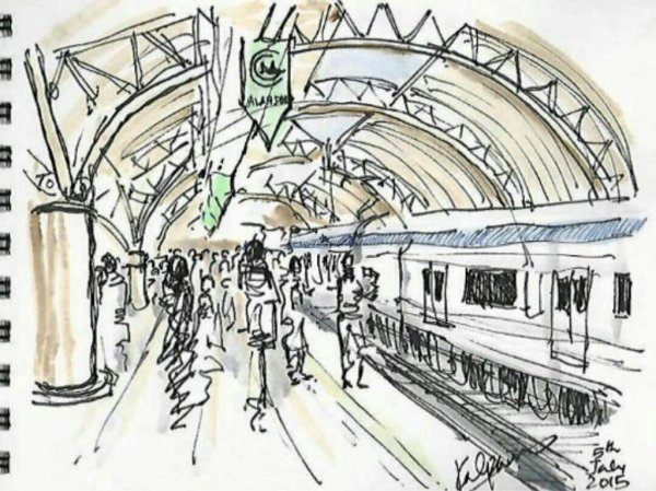 Зарисовки в метро