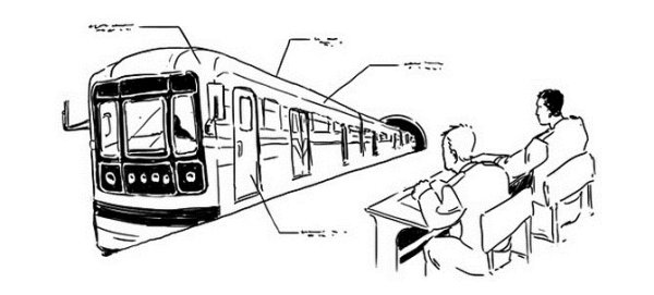 Метро раскраска для детей