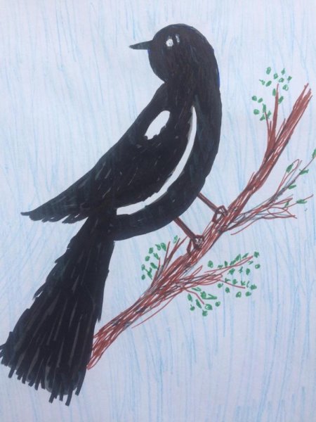 Птицы дорисуй птицу